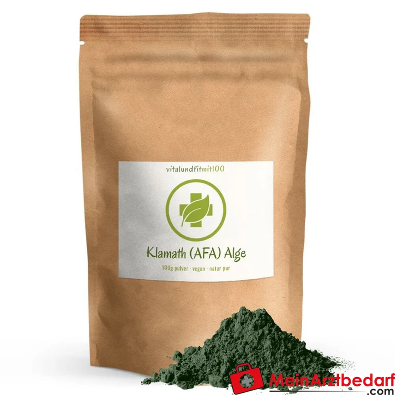 Klamath Algenpulver (Aphanizomenon flos‑aquae, AFA) 100 g