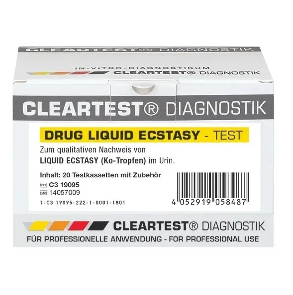 Cleartest vloeibare ecstasy voor de detectie van GHB - 5 stuks