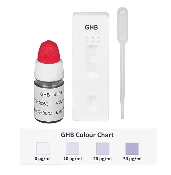 Cleartest vloeibare ecstasy voor de detectie van GHB - 5 stuks