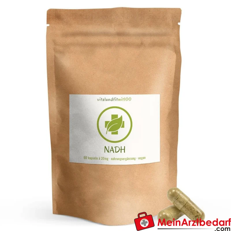 NADH 20 mg Kapseln säureresistent vegan
