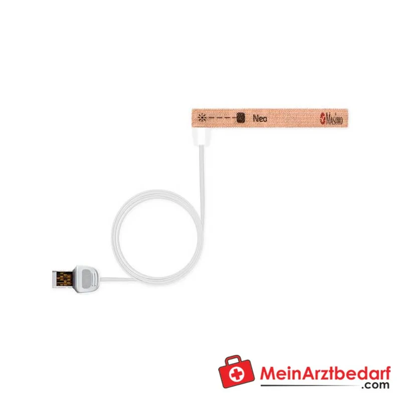 Masimo RD SET Klebesensor verlängertes Kabel 2 ft/3 ft Neonat/Kleinkind 20 Stk