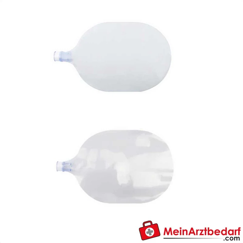 AERObag Reservoirbeutel PVC/PE, 25 mm Anschluss Polycarbonat, 2500 ml (Erwachsene/Kinder) & 600 ml (Baby)