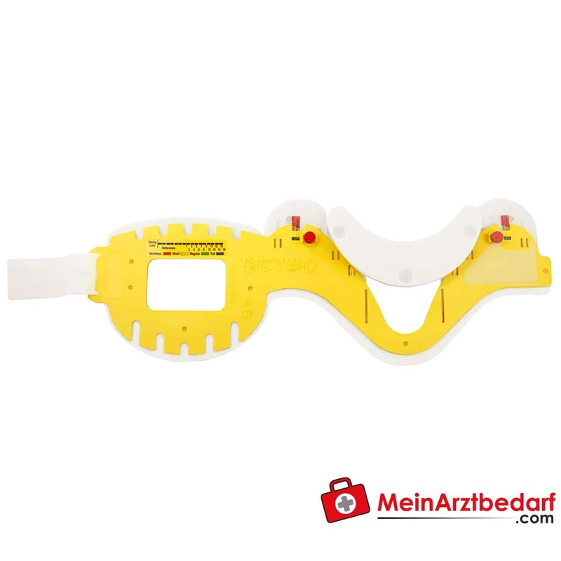 AEROresc EASY Collar größenverstellbarer Zervikalkragen für Erwachsene & Kinder CT-/MRT-tauglich hypoallergen