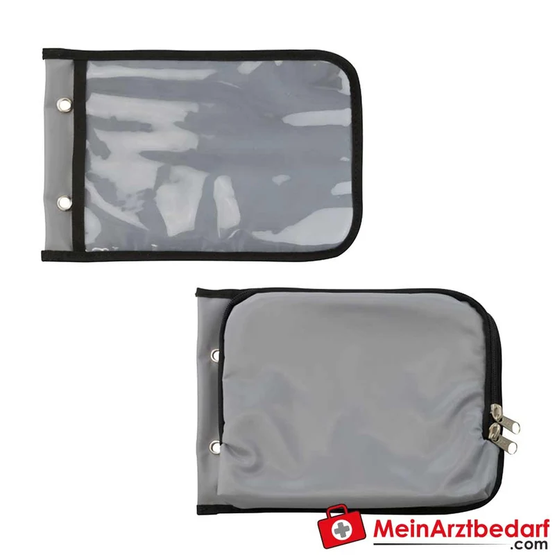 AEROcase Tablet- und Navi-Tasche abheftbar Nylon für Tablets bis 7 Zoll und Navis bis 10 Zoll, kompatibel mit DIN A4/DIN A5