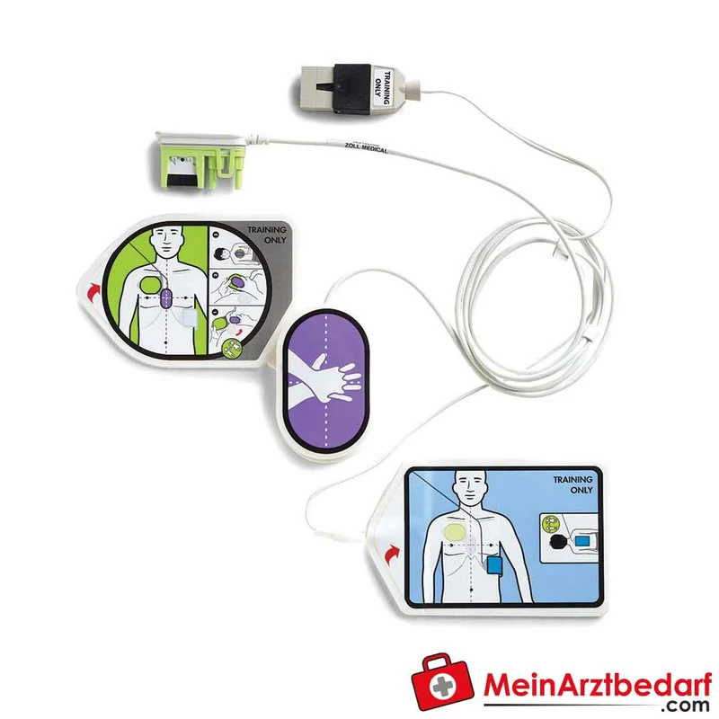 ZOLL CPR Uni-padz III Trainingselektrode (für AED 3 Trainer), 5 Paar