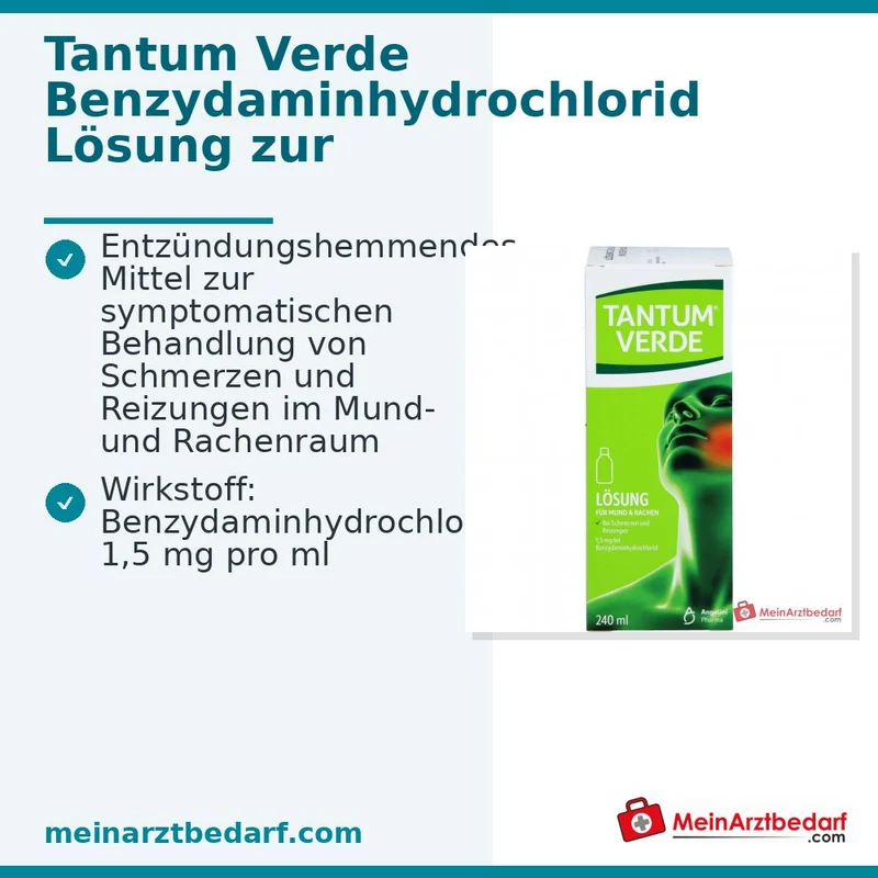 Tantum Verde Benzydamin 1,5 mg/ml Lösung Spray
