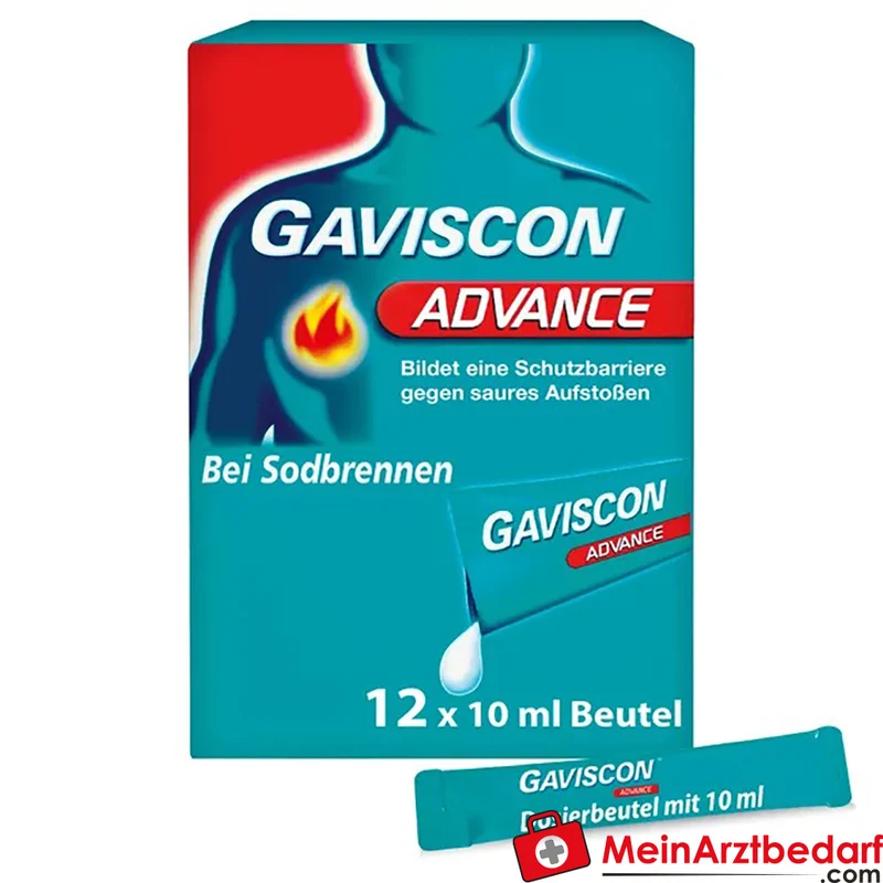 Gaviscon Advance Pfefferminz 1000 mg/200 mg Dosierbeutel