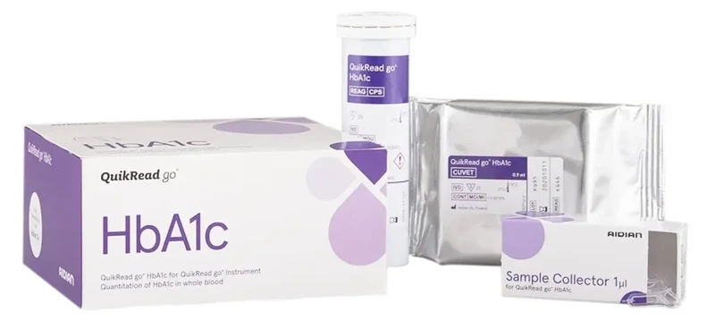 Quikread cuvetten hba1c - 25 stuks