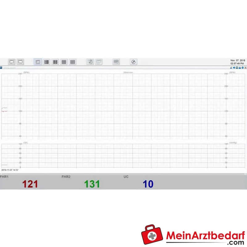 medical ECONET Smart 3 Zwillings-Fetalmonitor