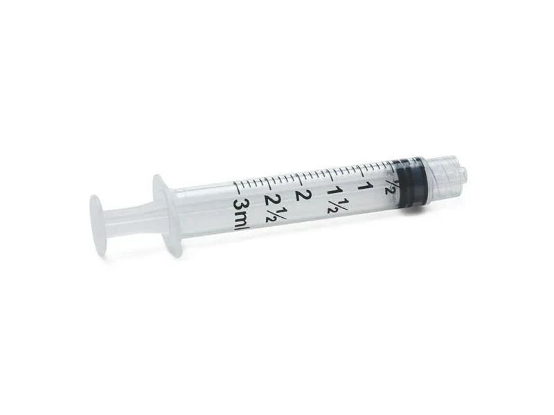 Spuit BD Plastipak 3ml 3-delig Luer-Lock - 200 stuks