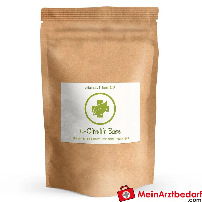 L-Citrullin Base Pulver 100 g reines veganes Citrullin