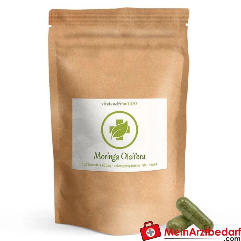 Moringa Oleifera Kapseln 600 mg vegan