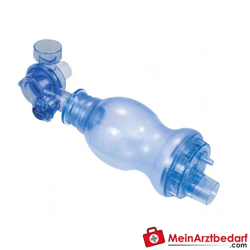 AERObag PVC-Beatmungsbeutel Einweg transparent rutschfest drehbarer Anschluss Erwachsene/Kind/Baby