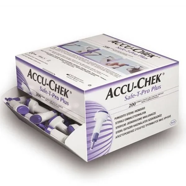 Accu Chek Safe-T-Pro Plus lancetten 200 stuks