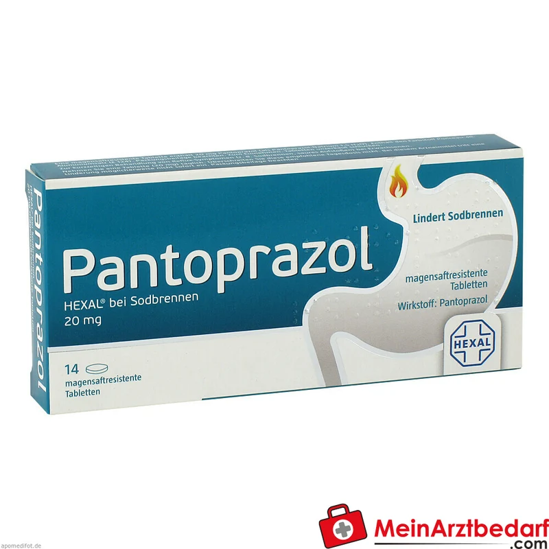 Hexal Pantoprazol 20 mg Filmtabletten