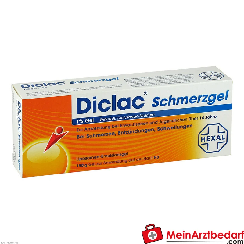 Diclac Diclofenac 1% Schmerzgel
