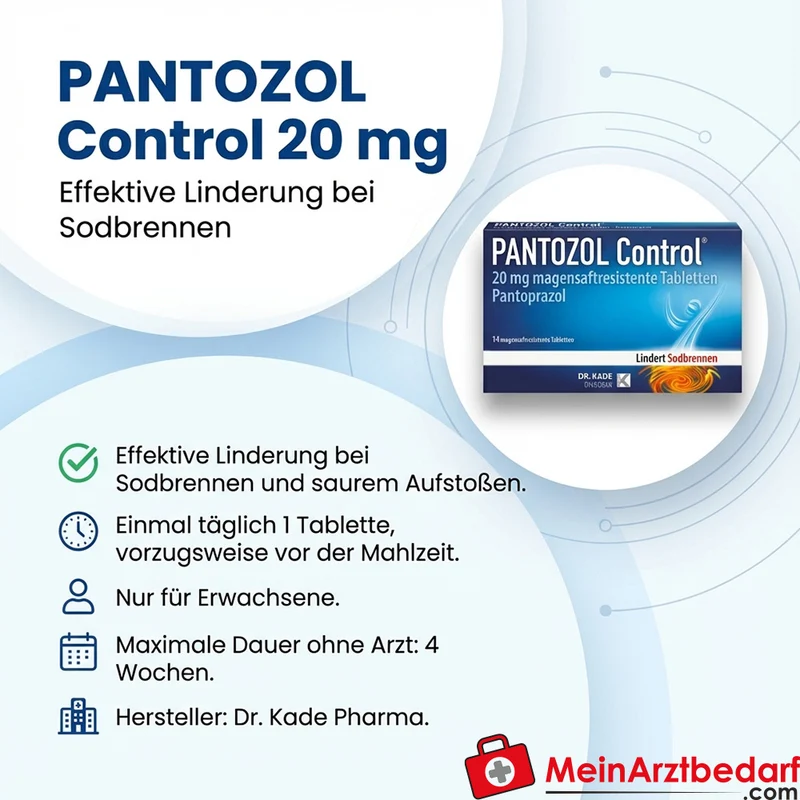 PANTOZOL Control 20 mg Tabletten
