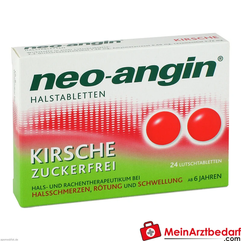Neo-Angin Halstabletten Kirsche Lutschtabletten