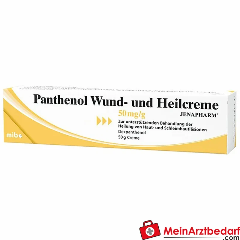 JENAPHARM Panthenol Wund- und Heilcreme 50 mg/g Creme