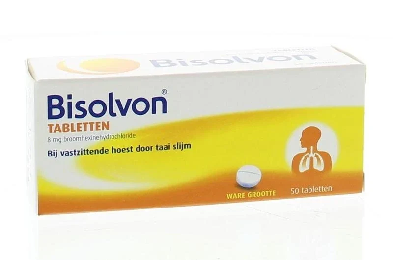 Bisolvon 8 mg - 50 tabletten