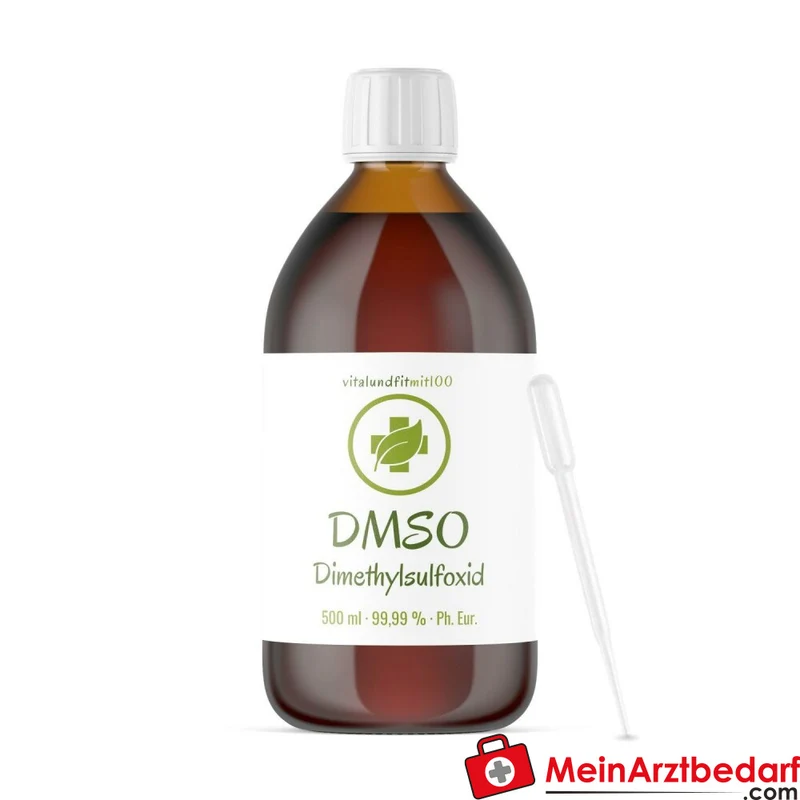 DMSO Dimethylsulfoxid 99,9 % (Ph. Eur.) pharmazeutisch rein Braunglasflasche 500 ml