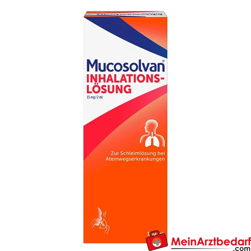 Mucosolvan Ambroxol 15 mg/2 ml Inhalationslösung Ampulle