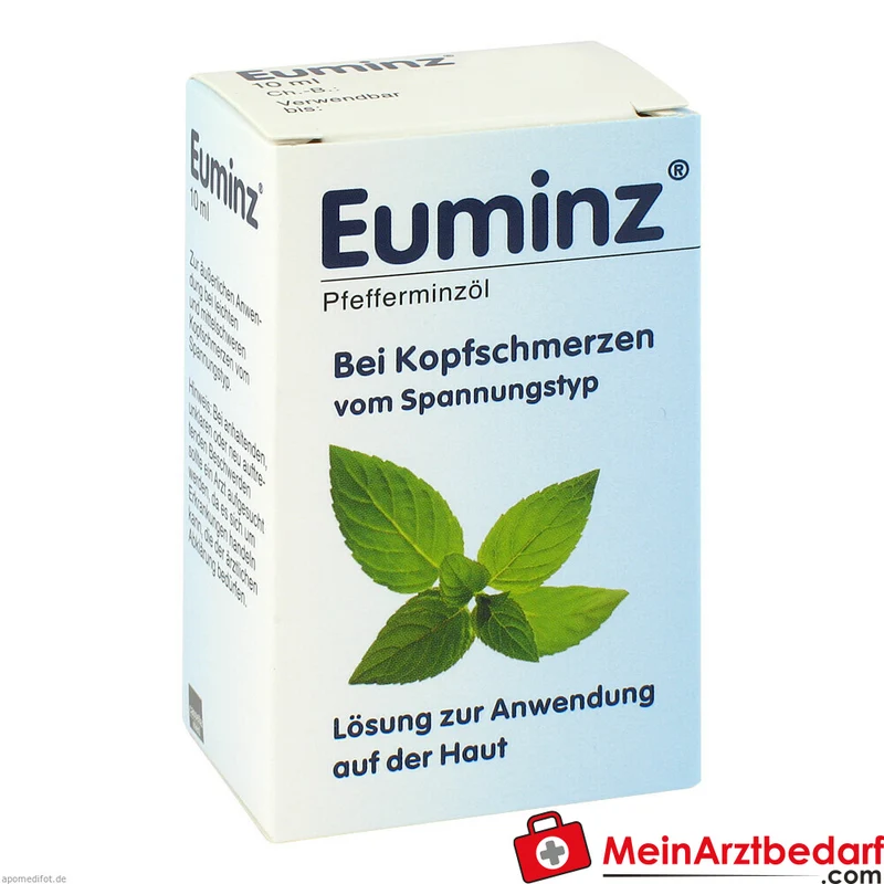 Euminz äusserlich Pfefferminzöl Einreibemittel bei Kopfschmerzen