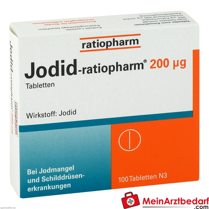 Ratiopharm Jodid 200 µg Tabletten