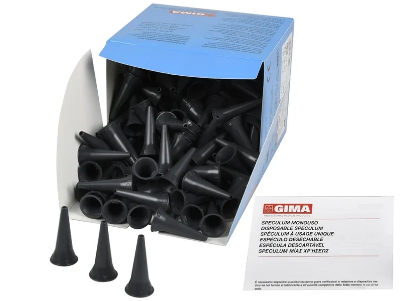 Oortips Grijs 2,5 mm kind voor Heine otoscoop