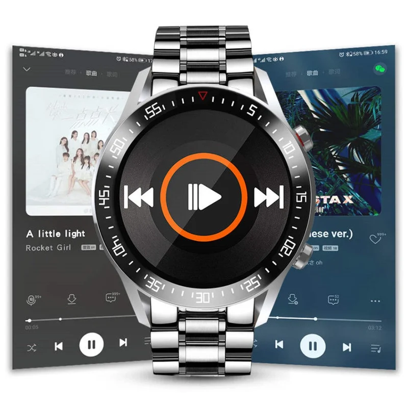 Smartwatch Smart Steel – Eleganz & Technik im Edelstahl-Design