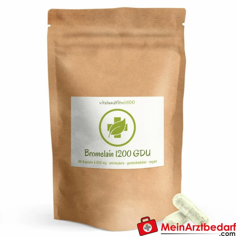 Bromelain Kapseln 500 mg (1200 GDU) magenresistente DRCaps