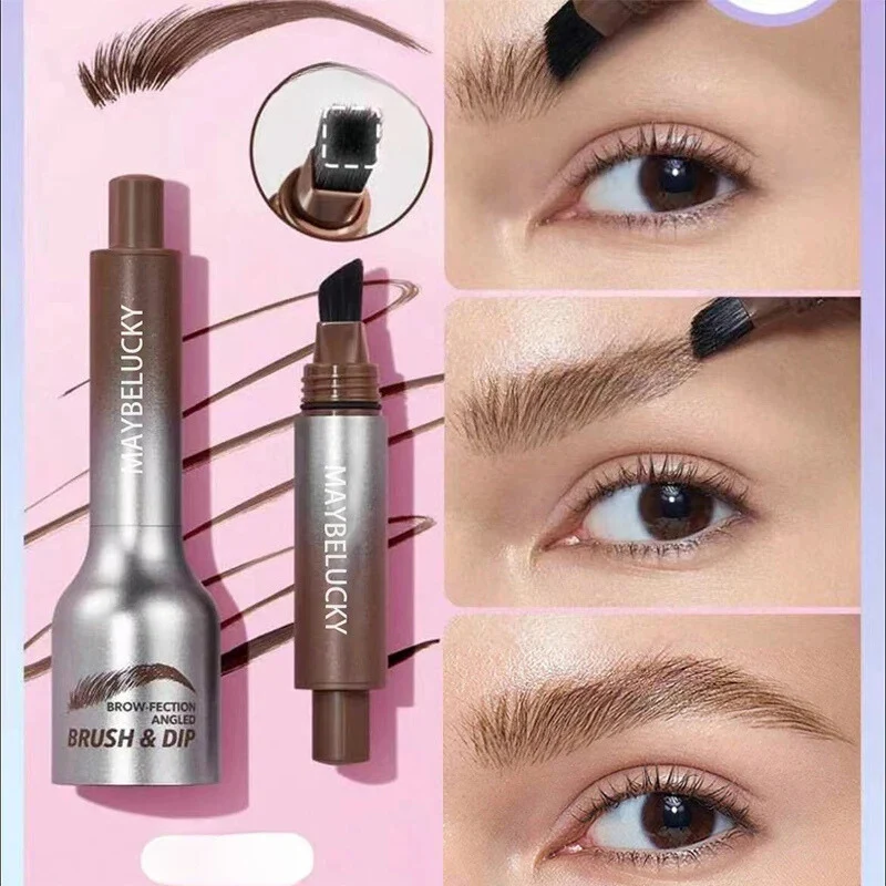 BrowGlam - Augenbrauenfärbestift mit breitem Pinsel