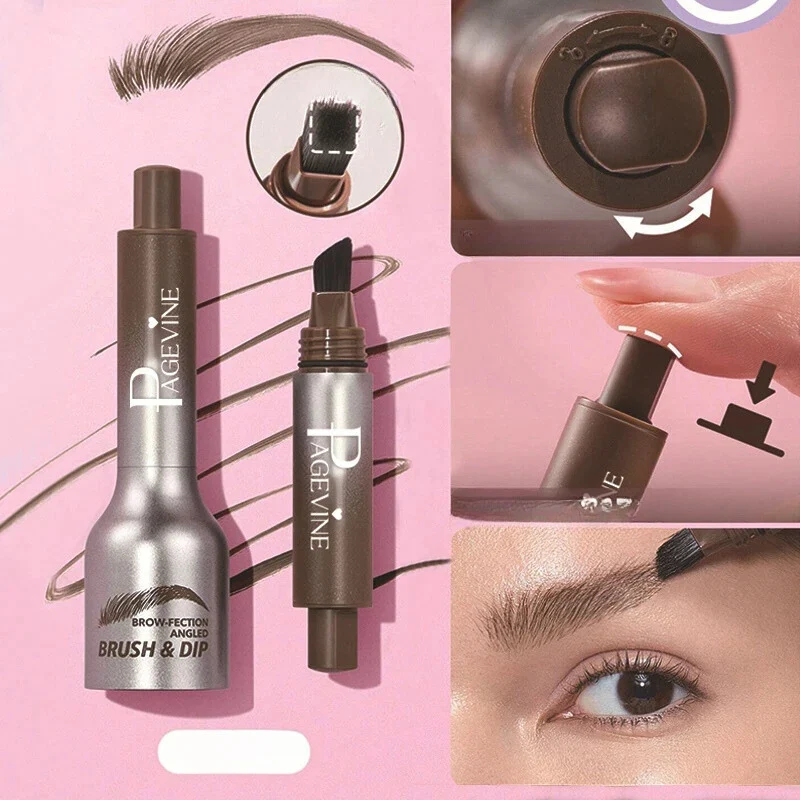 BrowGlam - Augenbrauenfärbestift mit breitem Pinsel