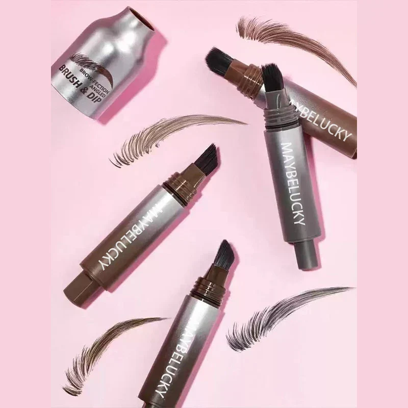 BrowGlam - Augenbrauenfärbestift mit breitem Pinsel