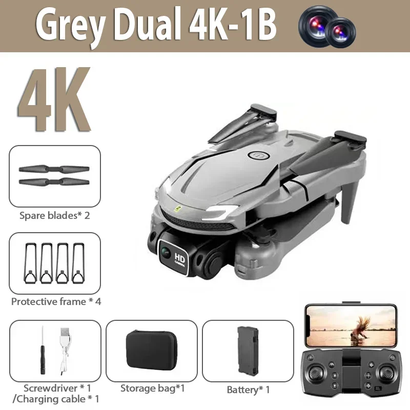 SkyVision – V88 Drohne mit 8K Kamera, GPS und 5G für Luftaufnahmen
