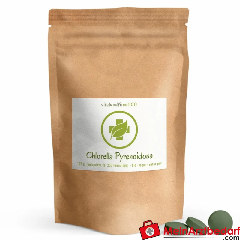 Chlorella Pyrenoidosa Presslinge 500 mg, 125 g (ca. 250 St.)