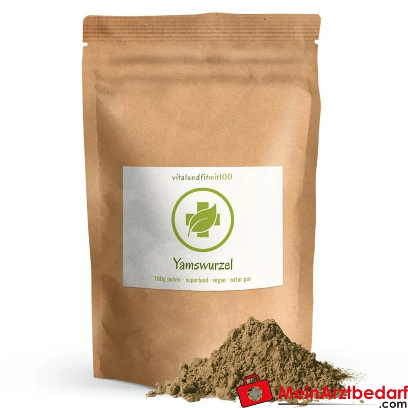 Yamswurzel (Wild Yams) Pulver 20% Diosgenin vegan 100 g