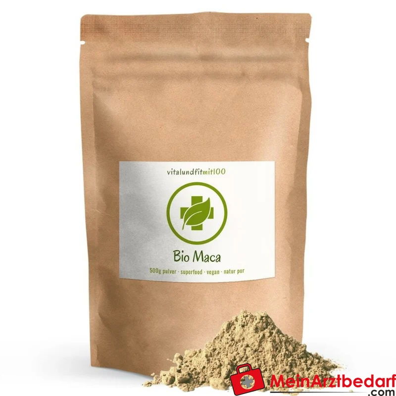 Maca Pulver (Lepidium meyenii) 500 g vegan, glutenfrei
