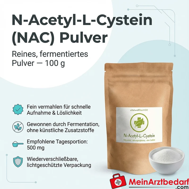 N-Acetyl-L-Cystein (NAC) Pulver 100 g