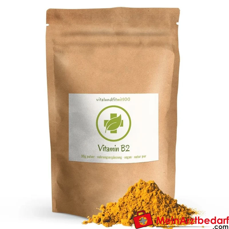 Riboflavin (Vitamin B2) Pulver 100 mg Portion