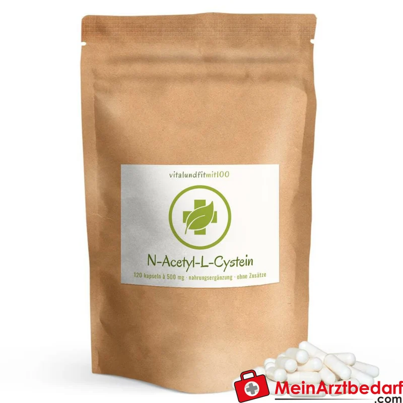 N-Acetyl-L-Cystein (NAC) 500 mg Kapseln vegan 60 Stück
