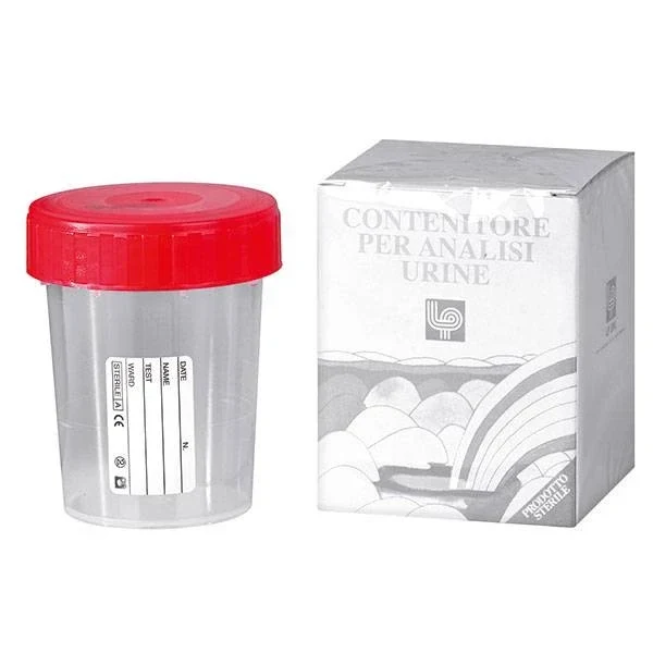Urinebeker met schroefdeksel - 180 ml - 160 stuks
