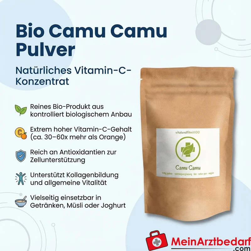 Camu Camu Pulver 100 g Nahrungsergänzung Vitamin C