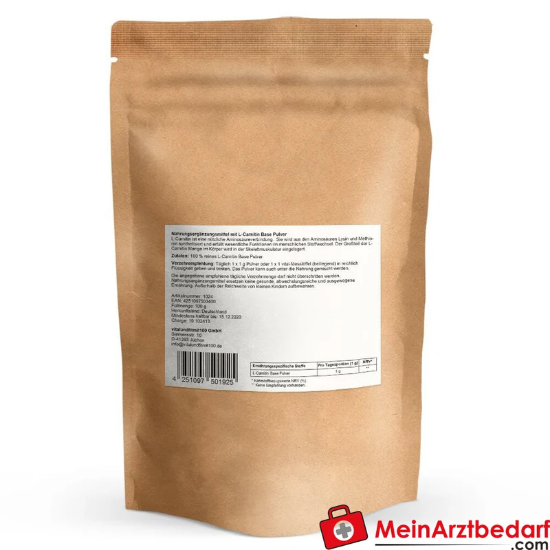 L‑Carnitin Base Pulver 100 g
