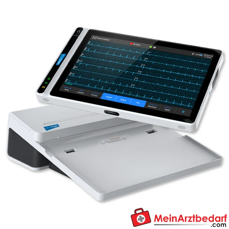 medical ECONET CARDIO M-PAD 10 Tablet, 12-Kanal-EKG, 10.1 Zoll Touchscreen