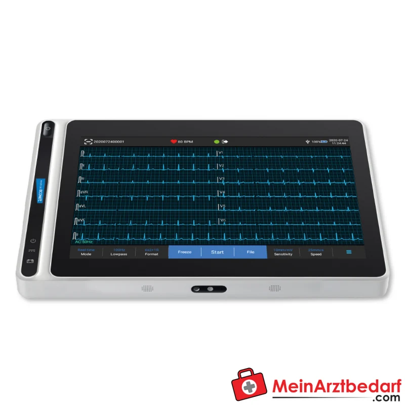 medical ECONET CARDIO M-PAD 10 Tablet, 12-Kanal-EKG, 10.1 Zoll Touchscreen