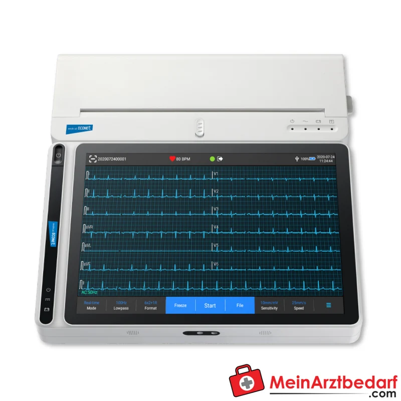 medical ECONET CARDIO M-PAD 10 Tablet, 12-Kanal-EKG, 10.1 Zoll Touchscreen