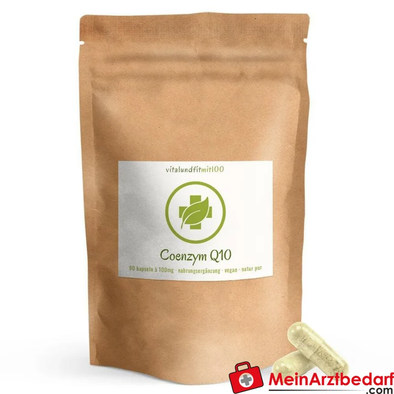 Coenzym Q10 100 mg Kapseln mit Maca 90 Stück