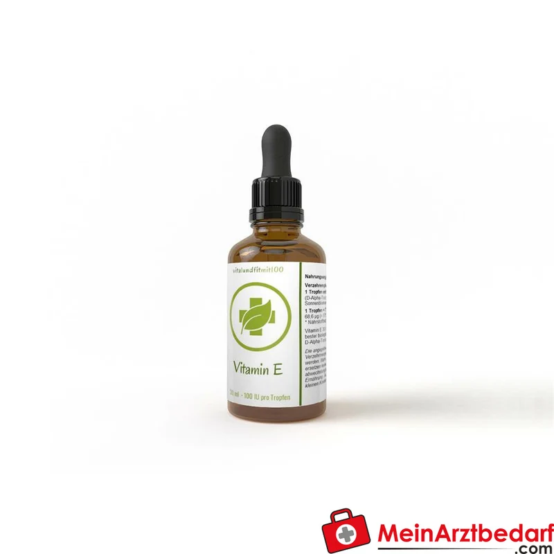 Vitamin E D‑Alpha‑Tocopherol 100 IE pro Tropfen Öl-Lösung