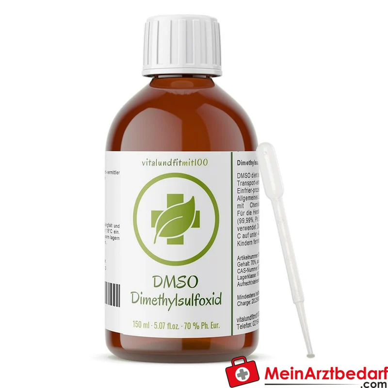 Dimethylsulfoxid (DMSO) 70% Lösung (Ph. Eur.) Braunglasflasche 150 ml